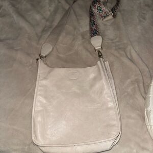 Stylish White Shoulder Bag used some marks on it